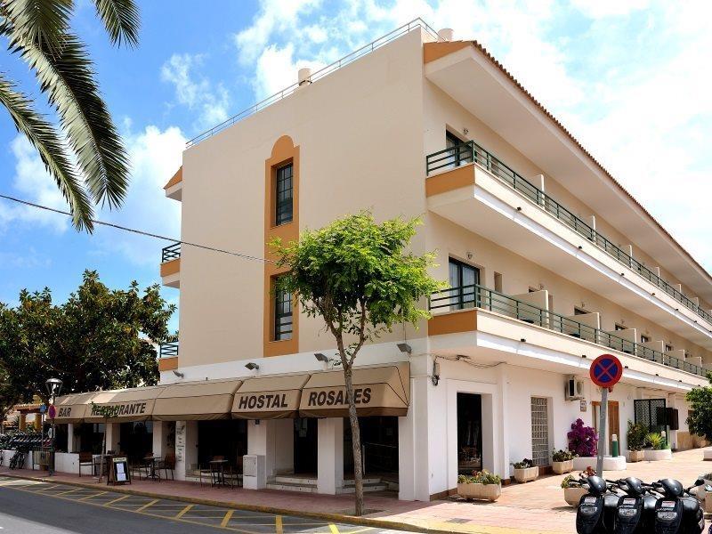 Hostal Rosales Es Pujols Exterior foto